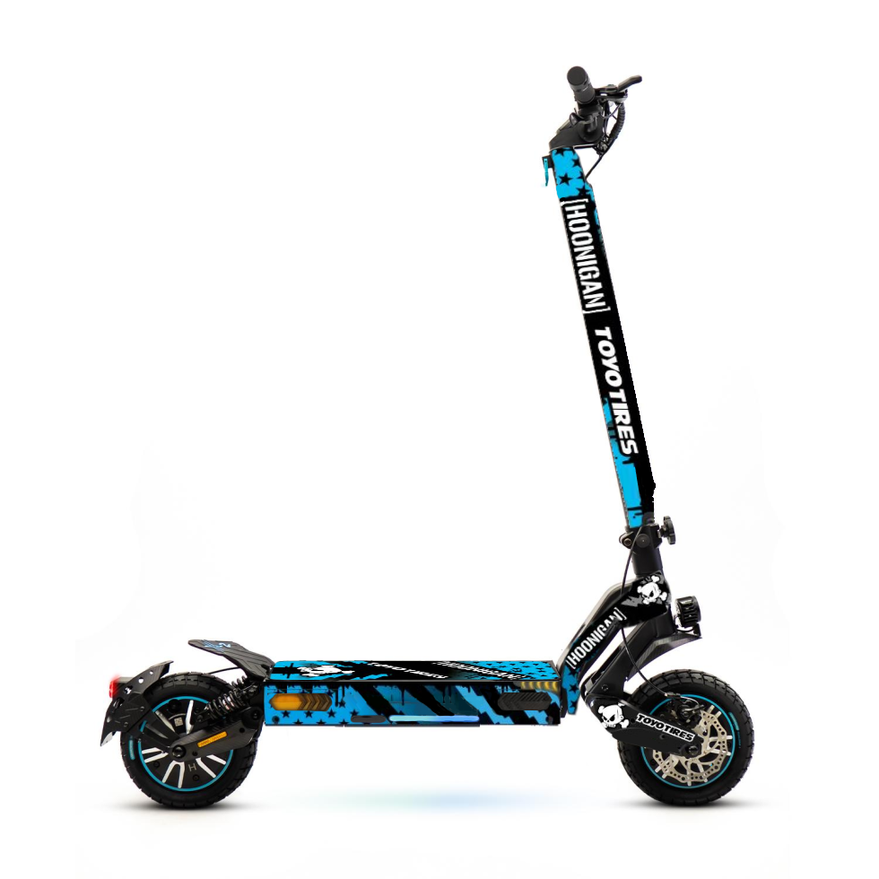Vinilo smartGyro Crossover Dual Max 2 Hoonigan Blue 