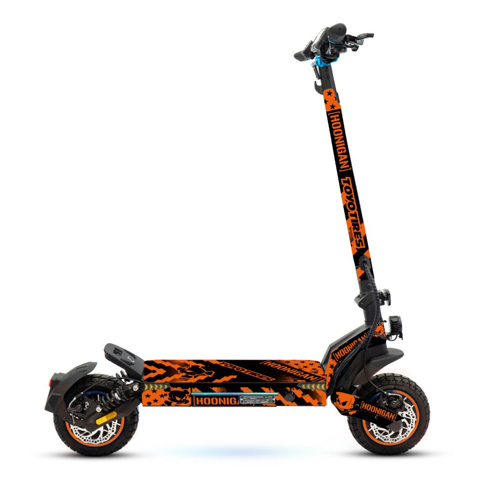 Kit Vinilo + Base Crossover Dual Max Hoonigan Orange