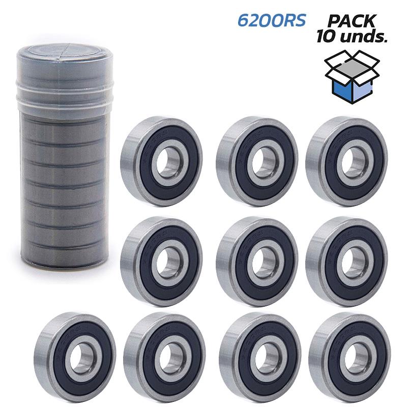[CMM178] Repuestos / Rodamientos de bolas 6200RS - 10 uds