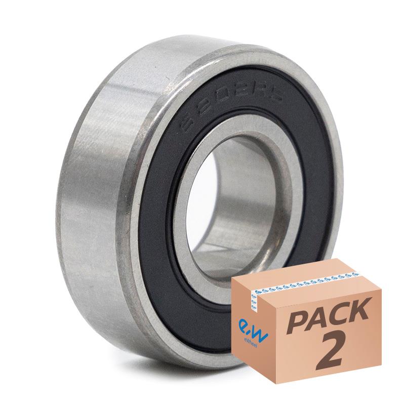 Repuestos / Rodamientos de bolas 6202RS - 2uds