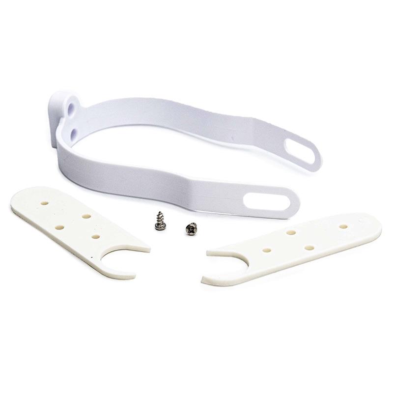 Soporte guardabarros de plÃ¡stico blanco universal para Xiaomi M365 y Pro